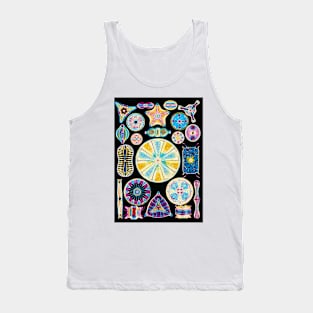 Art of Diatom algae (from Ernst Haeckel) (B305/0177) Tank Top